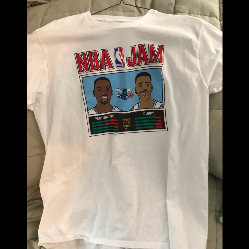 NBA Curry, Mourning,     Charlotte Hornets tshirt